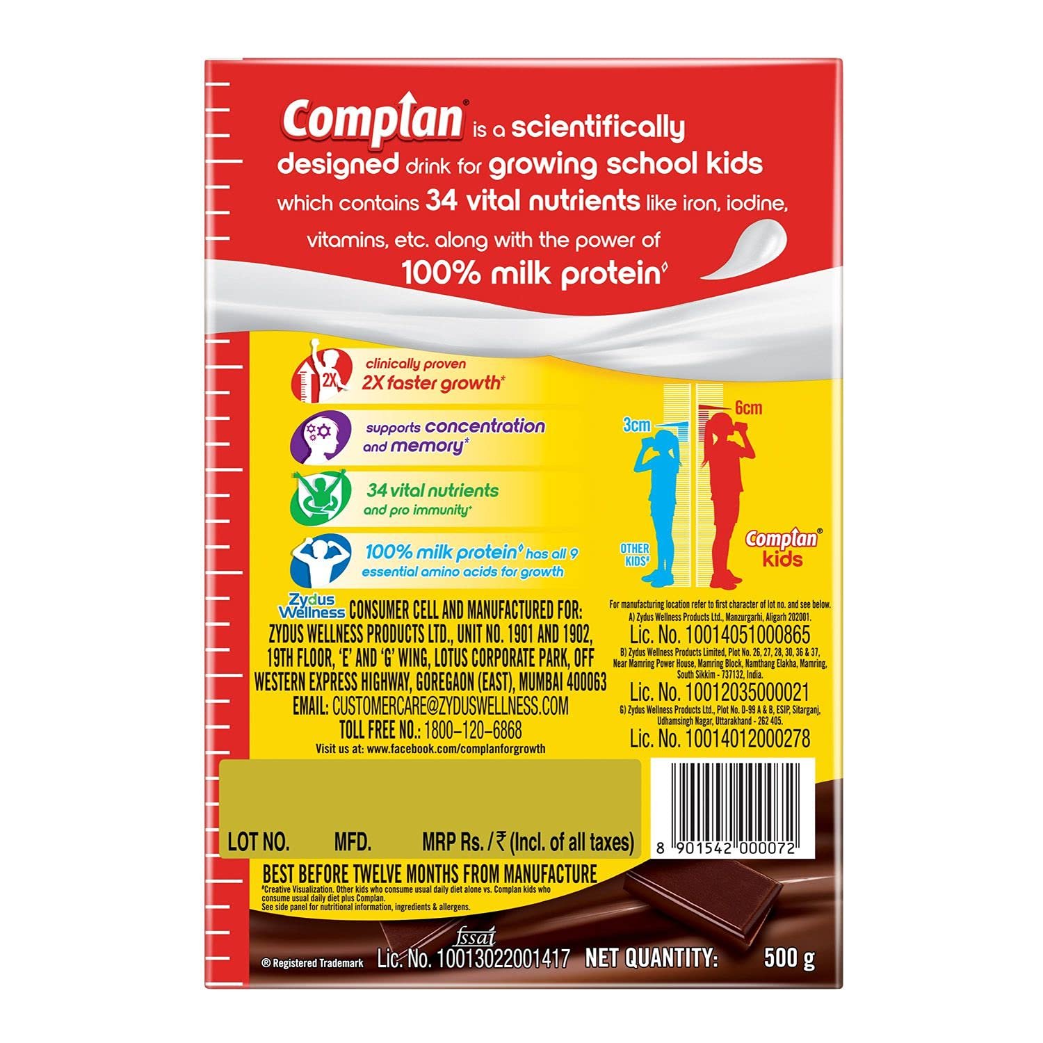 Ensure Vital Nutrients To Support - Vanilla, 200g Carton 